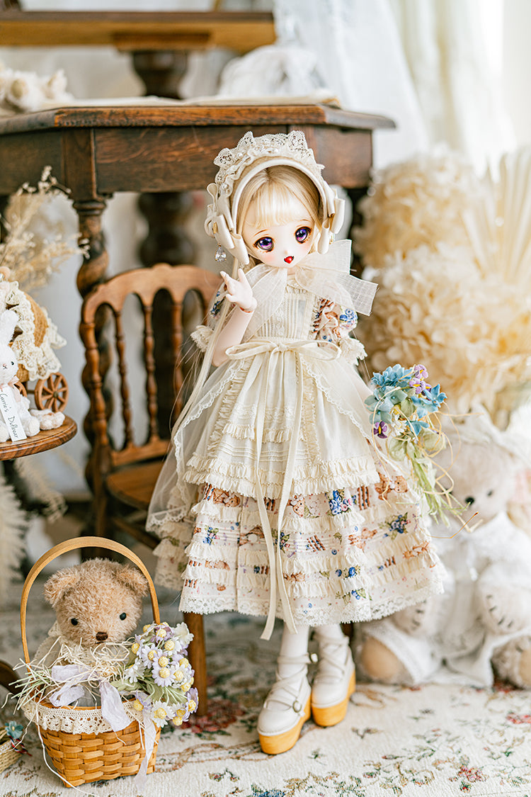 【SDM/MDD】 Berry Bear one-piece set