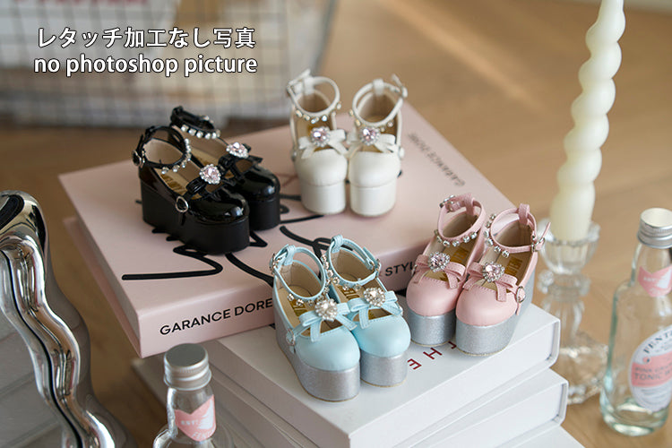 【1/3girl movable legs＆DD】Sweet Devil platform shoes