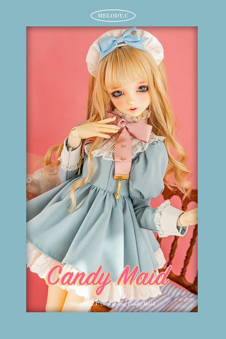 【SD/DD~SD16girl】 Candy Maid one-piece set short ver.