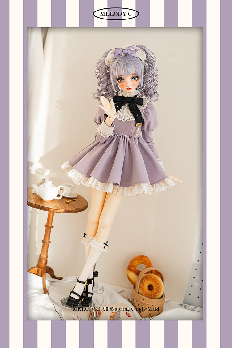 【SD/DD~SD16girl】 Candy Maid one-piece set short ver.