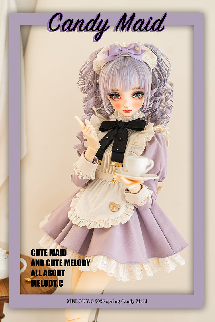 【SD/DD~SD16girl】 Candy Maid one-piece set short ver.