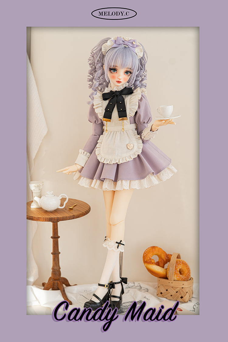 【SD/DD~SD16girl】 Candy Maid one-piece set short ver.