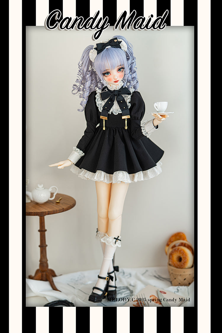 【SD/DD~SD16girl】 Candy Maid one-piece set short ver.