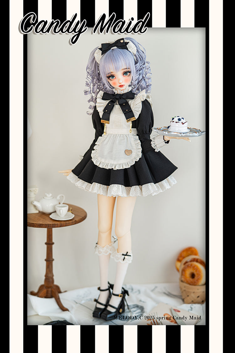 【SD/DD~SD16girl】 Candy Maid one-piece set short ver.