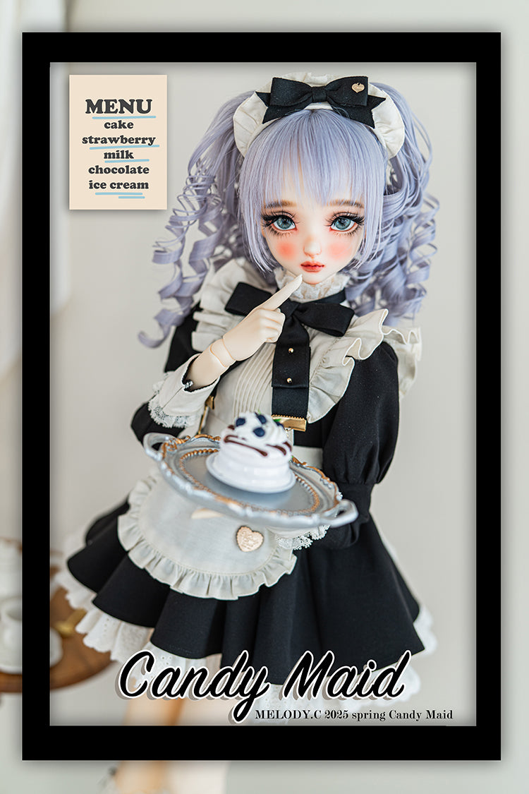 【SD/DD~SD16girl】 Candy Maid one-piece set short ver.