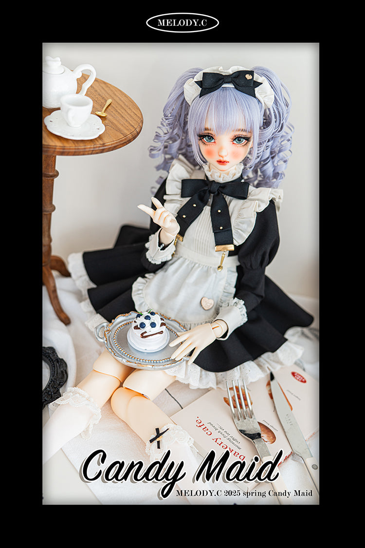 【SD/DD~SD16girl】 Candy Maid one-piece set short ver.