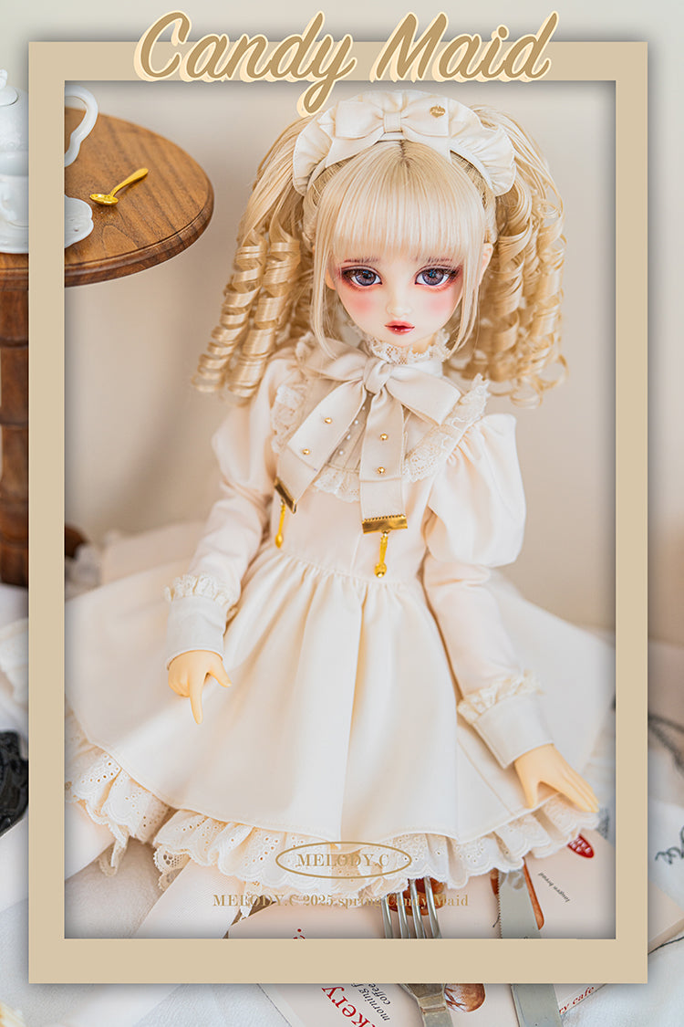 【SD/DD~SD16girl】 Candy Maid one-piece set short ver.