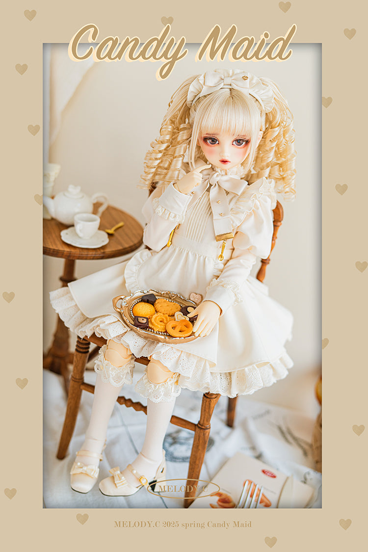 【SD/DD~SD16girl】 Candy Maid one-piece set short ver.