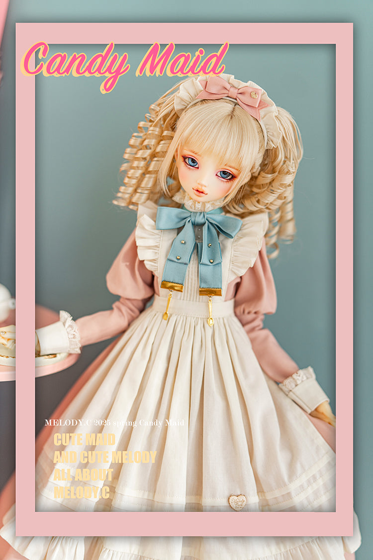 【SD/DD~SD16girl】 Candy Maid one-piece set long ver.