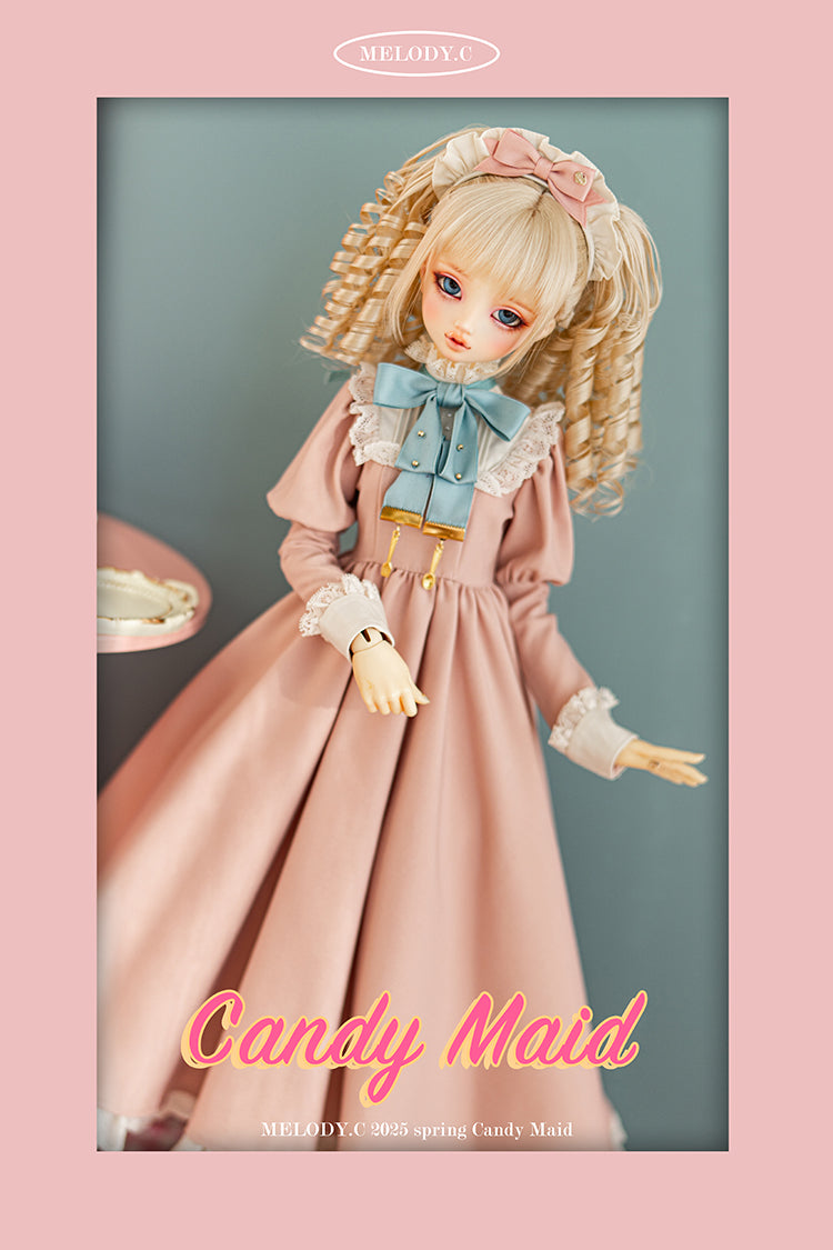 【SD/DD~SD16girl】 Candy Maid one-piece set long ver.