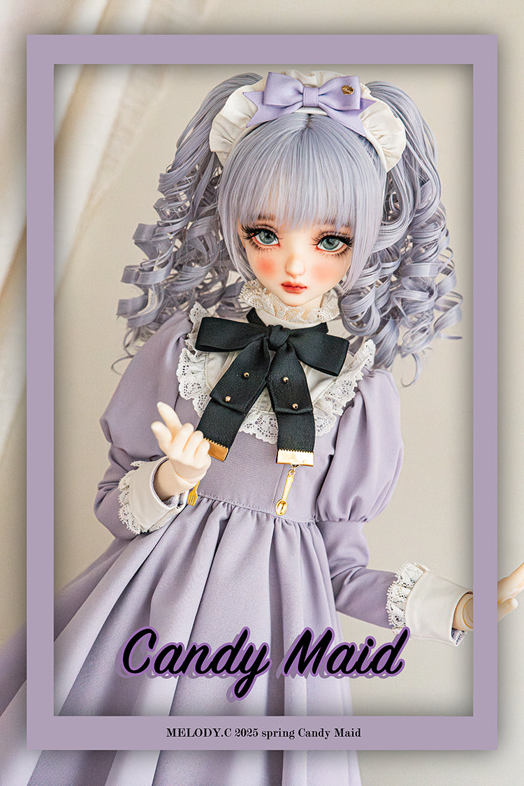 【SD/DD~SD16girl】 Candy Maid one-piece set long ver.