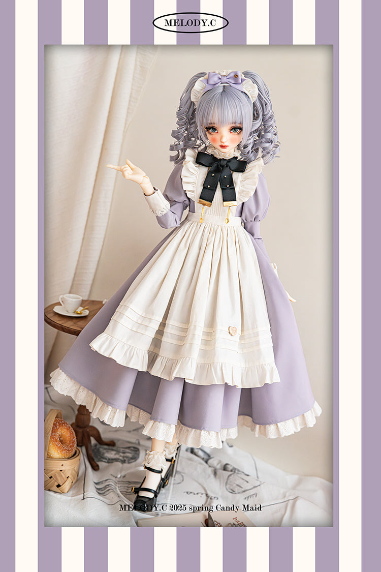 【SD/DD~SD16girl】 Candy Maid one-piece set long ver.