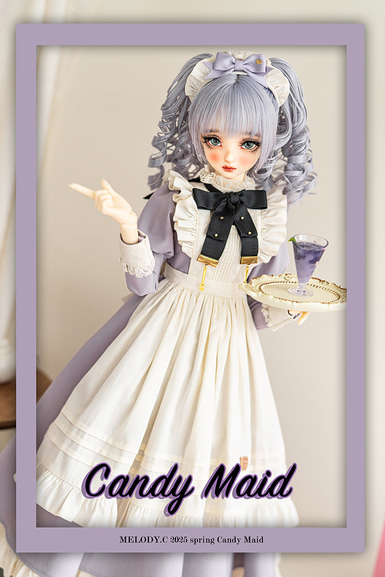 【SD/DD~SD16girl】 Candy Maid one-piece set long ver.