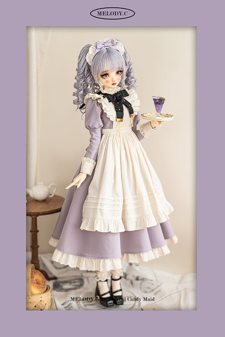 【SD/DD~SD16girl】 Candy Maid one-piece set long ver.