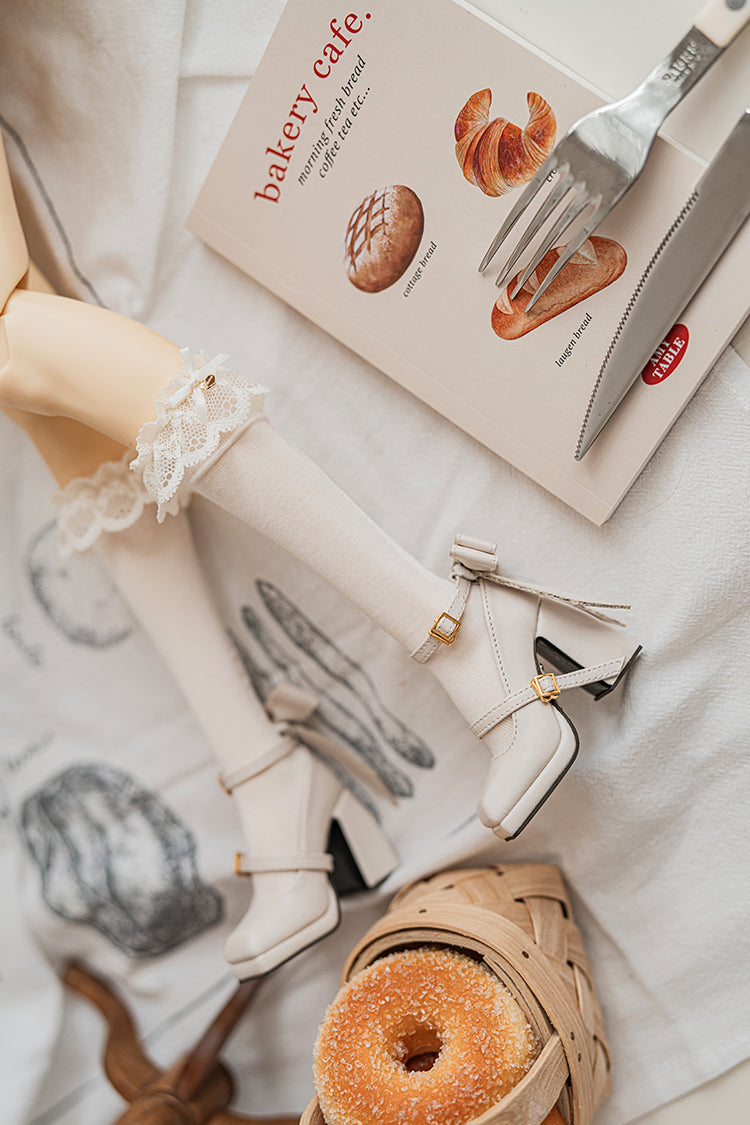 【1/3girl heel foot＆DD】Mary Jane Shoes 4.0