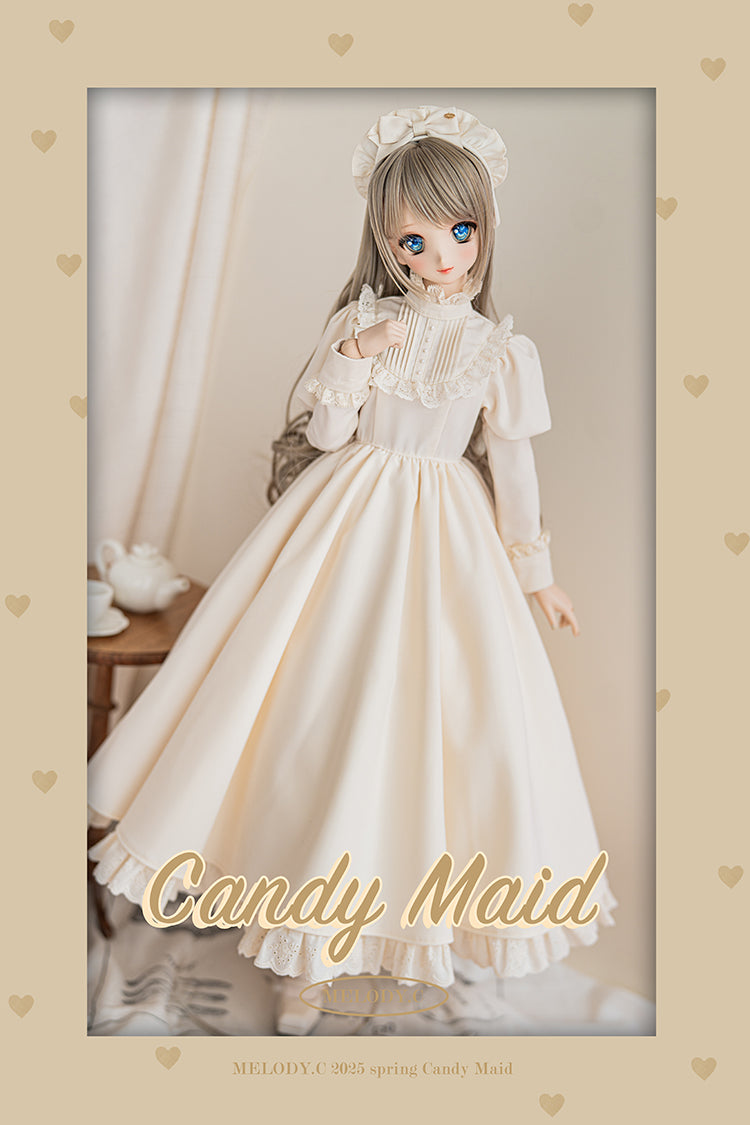 【SD/DD~SD16girl】 Candy Maid one-piece set long ver.