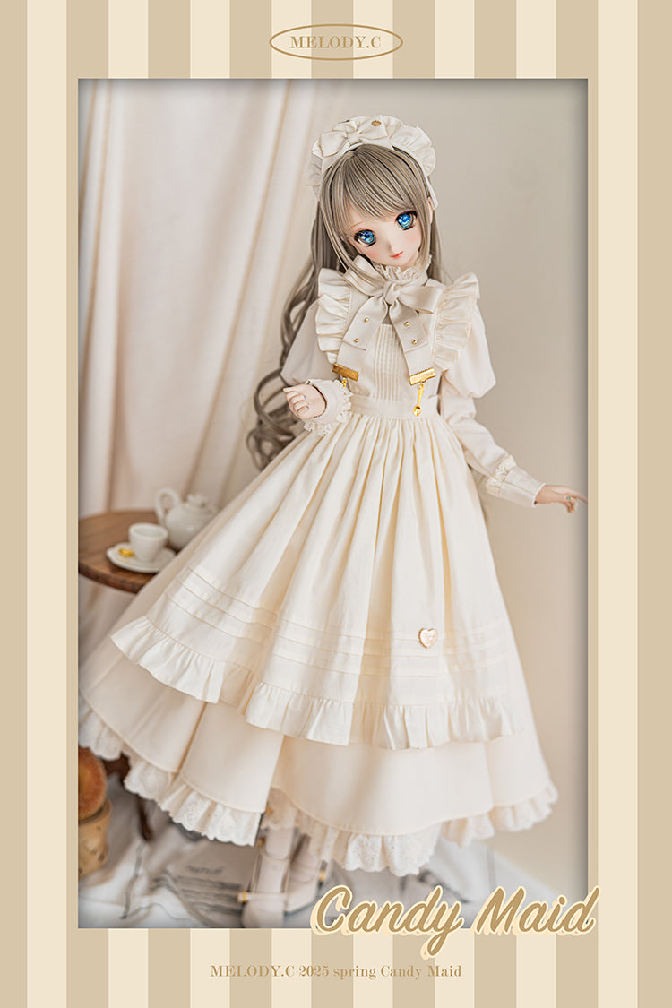 【SD/DD~SD16girl】 Candy Maid one-piece set long ver.