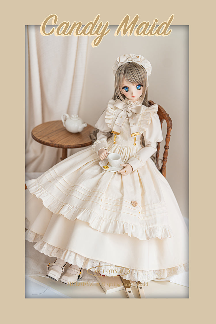 【SD/DD~SD16girl】 Candy Maid one-piece set long ver.