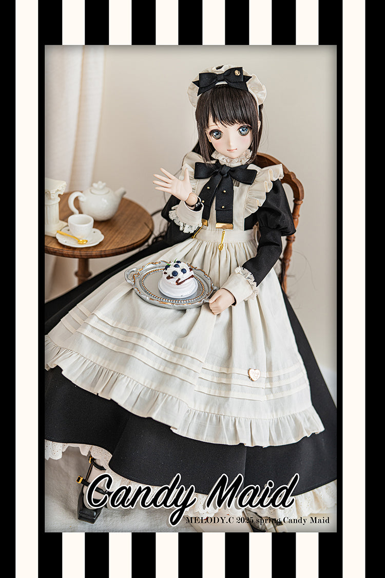 【SD/DD~SD16girl】 Candy Maid one-piece set long ver.