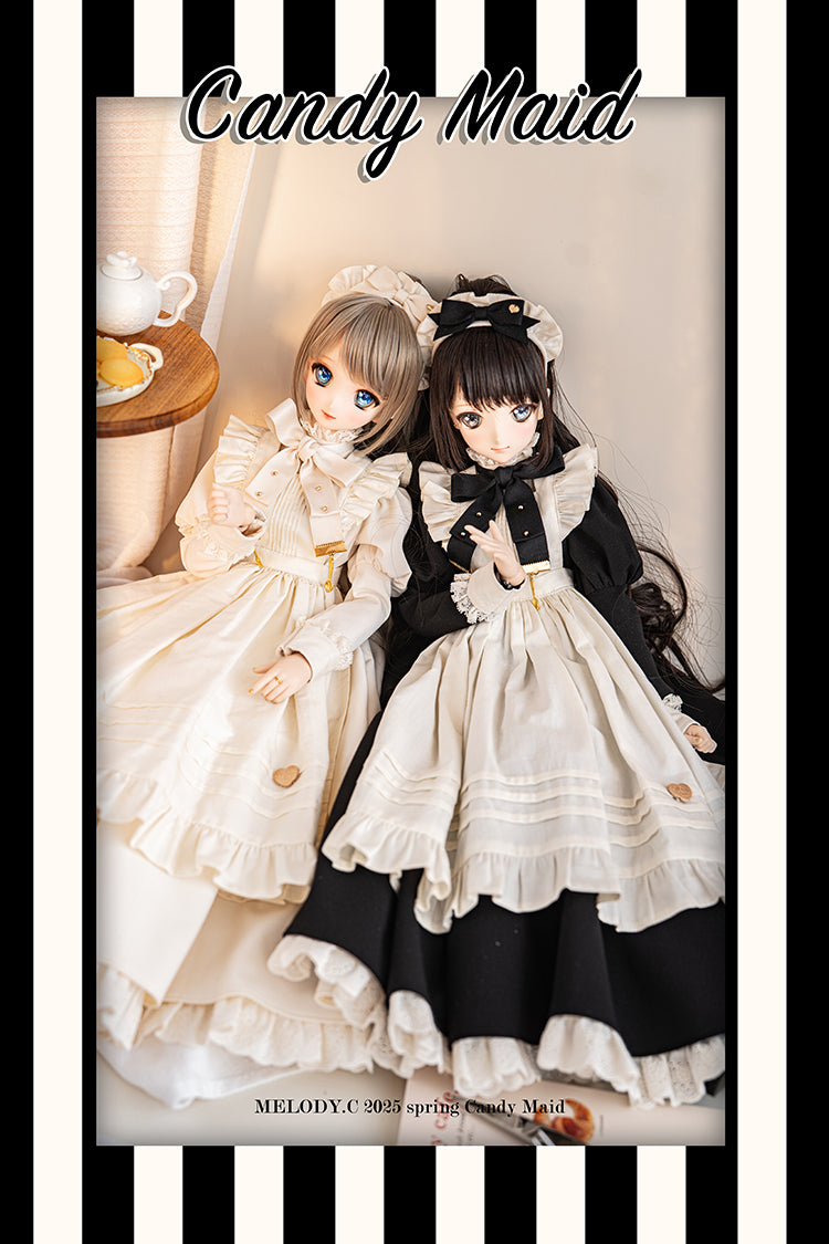 【SD/DD~SD16girl】 Candy Maid one-piece set long ver.