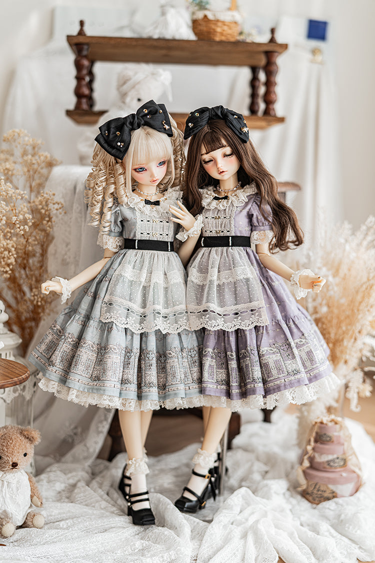【SD/DD~SD16girl】 dreaming garden one-piece set