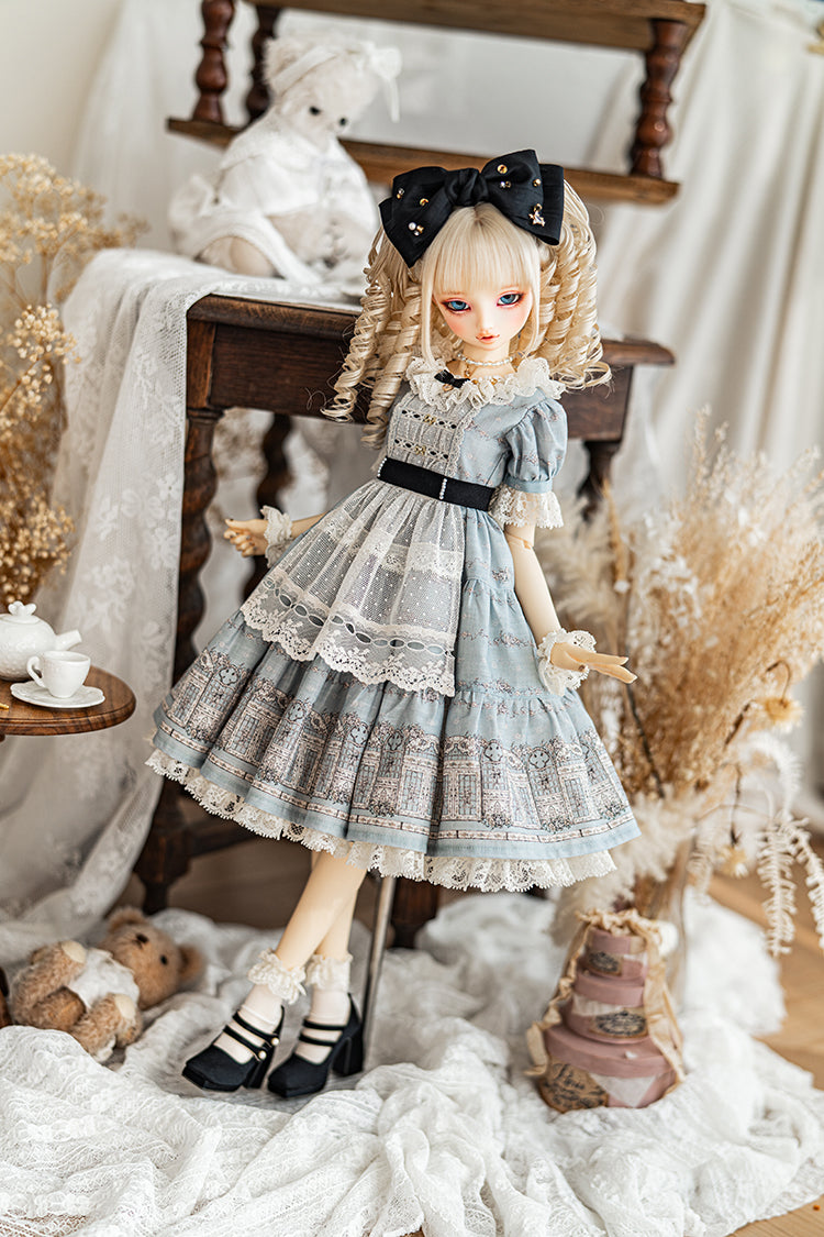 【SD/DD~SD16girl】 dreaming garden one-piece set