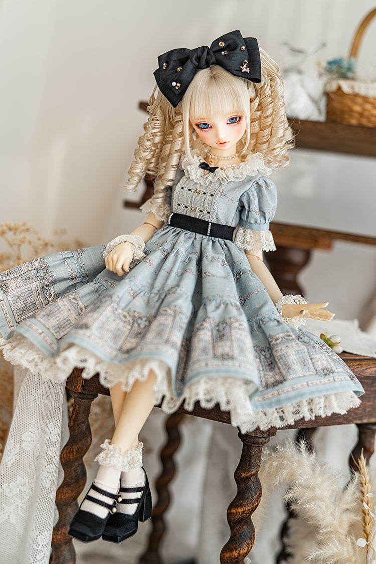 【SD/DD~SD16girl】 dreaming garden one-piece set