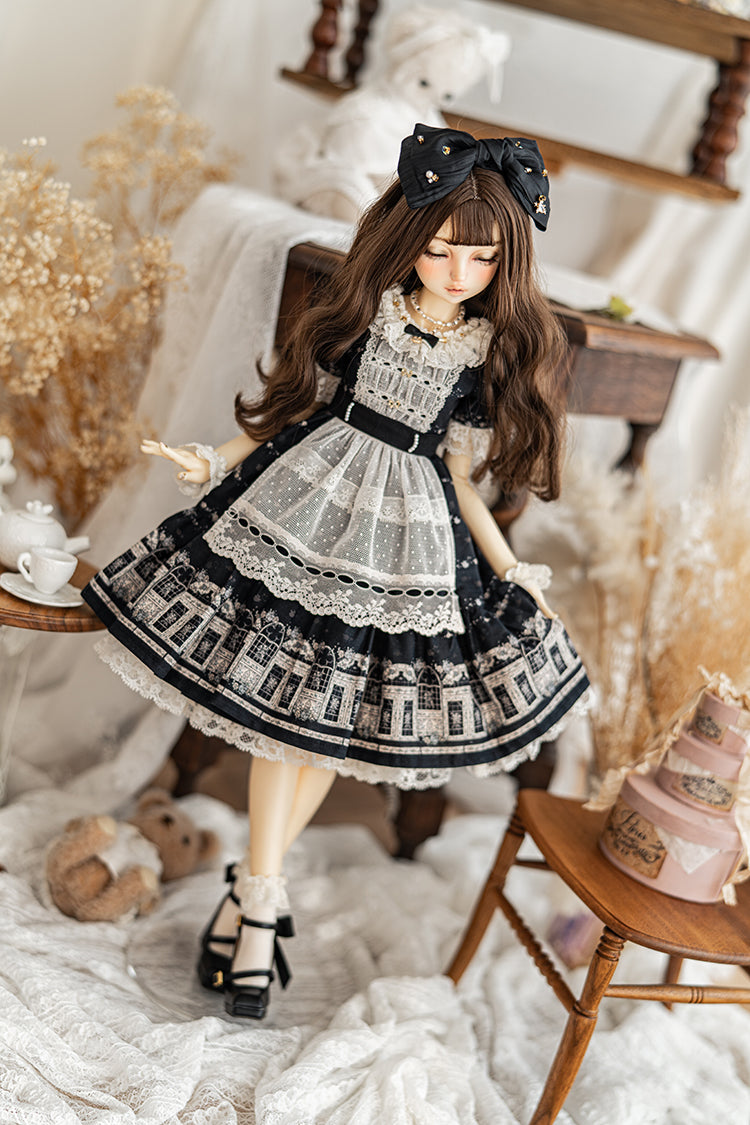 【SD/DD~SD16girl】 dreaming garden one-piece set