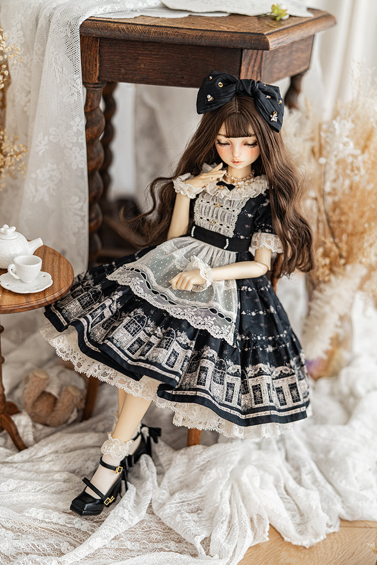 【SD/DD~SD16girl】 dreaming garden one-piece set