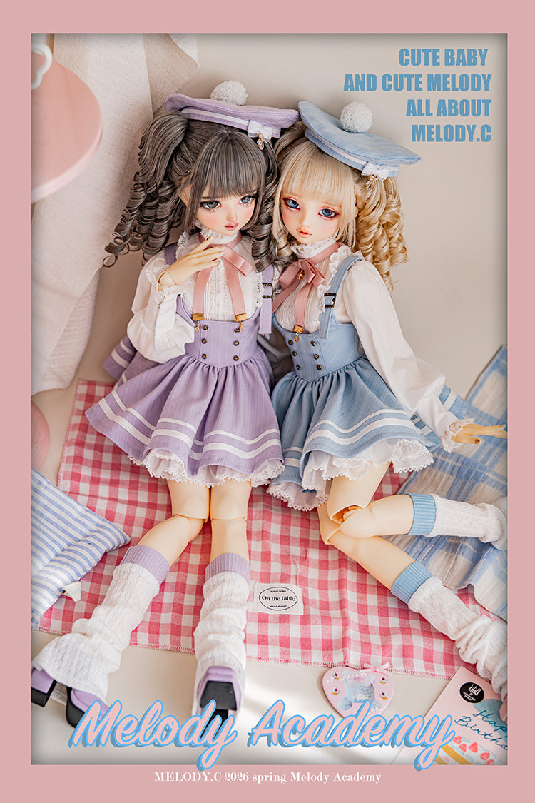 【1/3girl】 Melody Academy jump skirt set short ver.