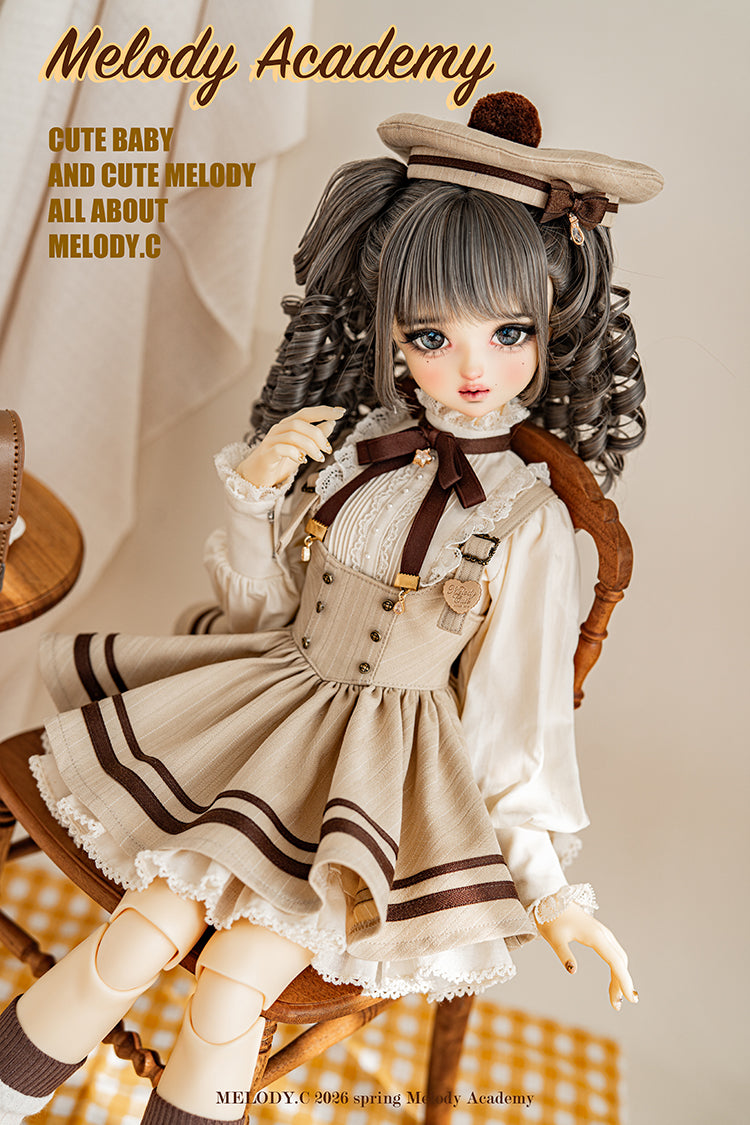 【1/3girl】 Melody Academy jump skirt set short ver.