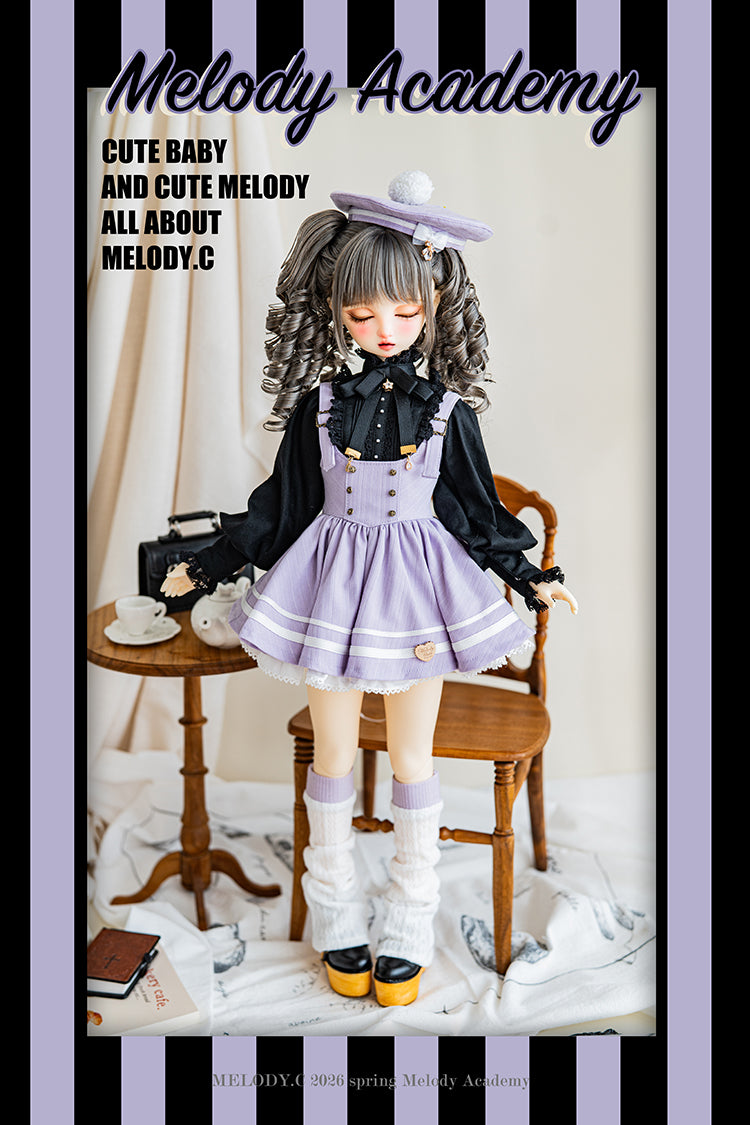 【1/3girl】 Melody Academy jump skirt set short ver.