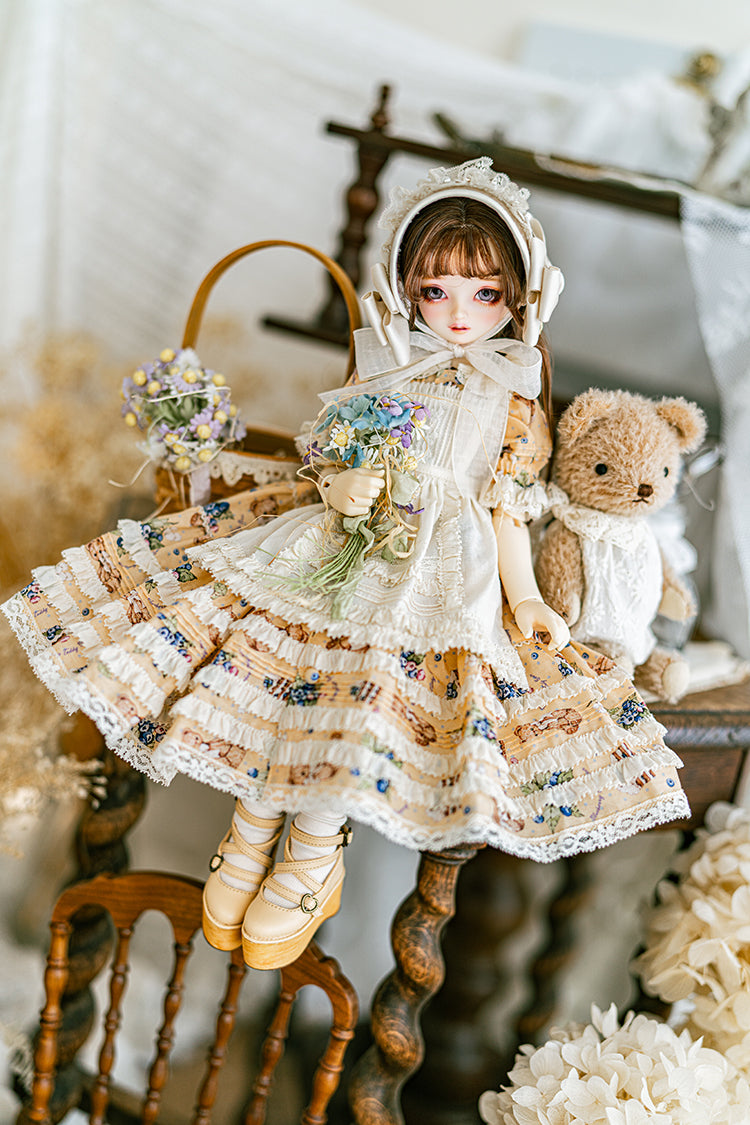 【SDM/MDD】 Berry Bear one-piece set