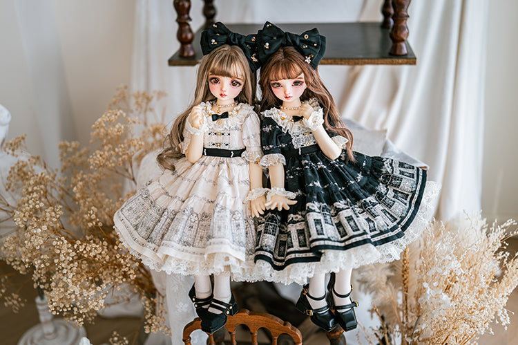 Amazon.co.jp: ディーラー製 Melody.C ドール用洋服 アリス 黒 L