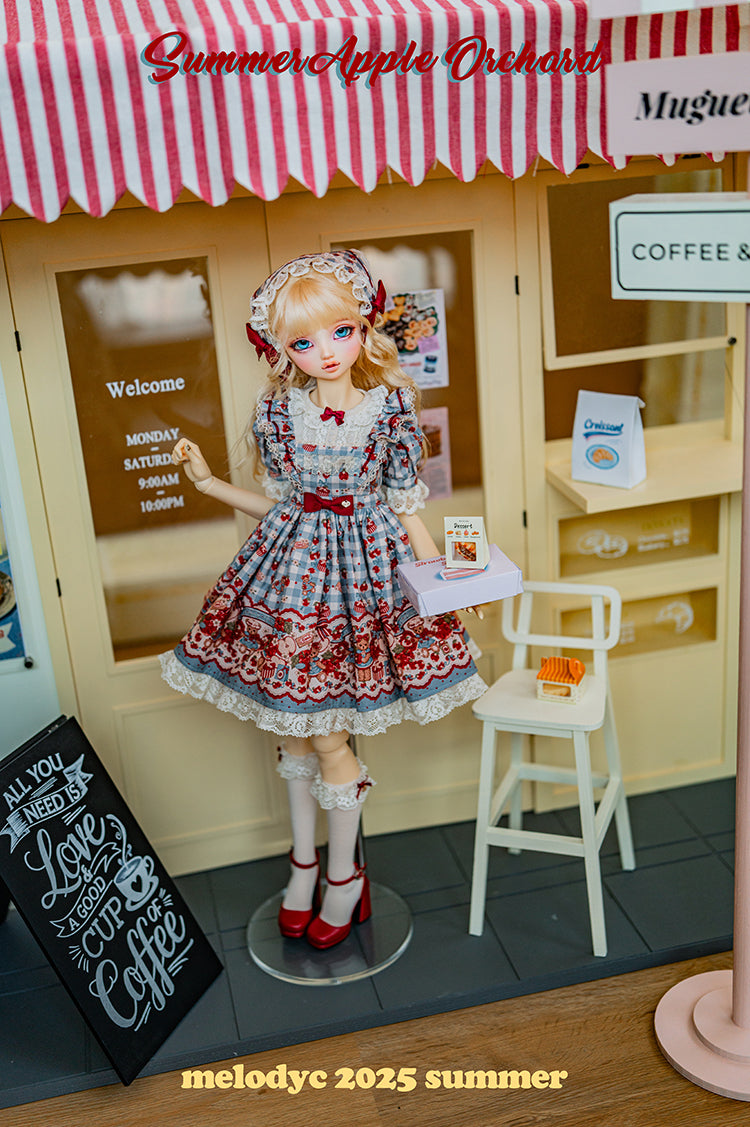 【SD13/DD/SDgr girl】 Summer Apple Orchard one-piece set