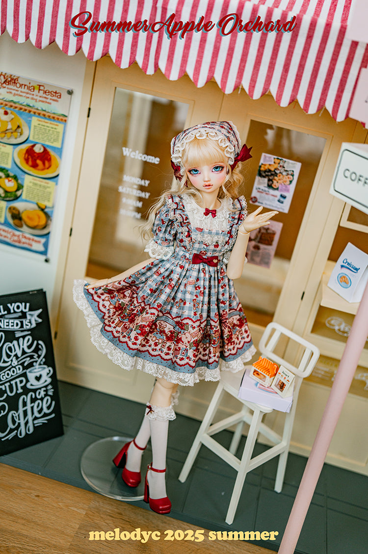 【SD13/DD/SDgr girl】 Summer Apple Orchard one-piece set