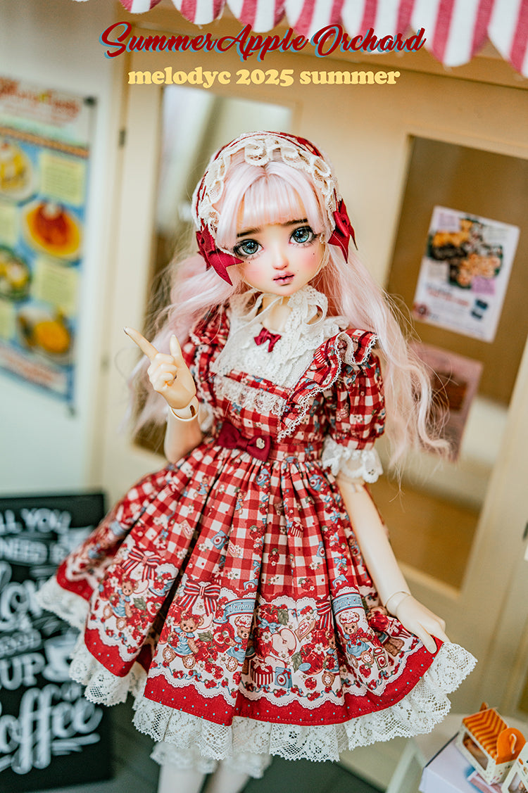 【SD13/DD/SDgr girl】 Summer Apple Orchard one-piece set