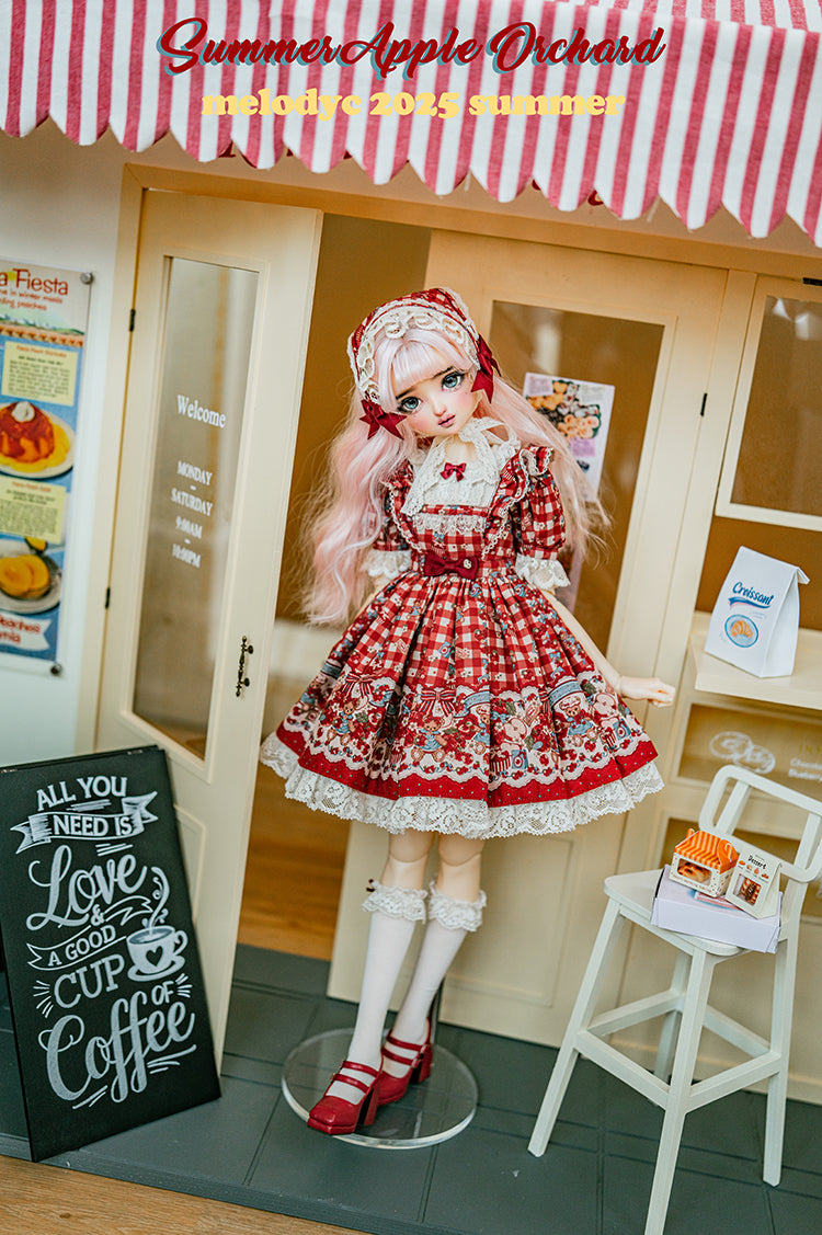 【SD13/DD/SDgr girl】 Summer Apple Orchard one-piece set