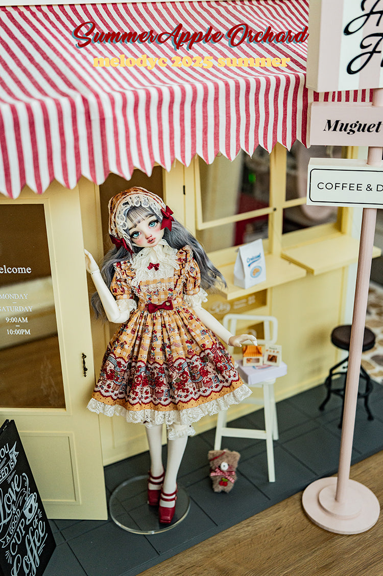 【SD13/DD/SDgr girl】 Summer Apple Orchard one-piece set