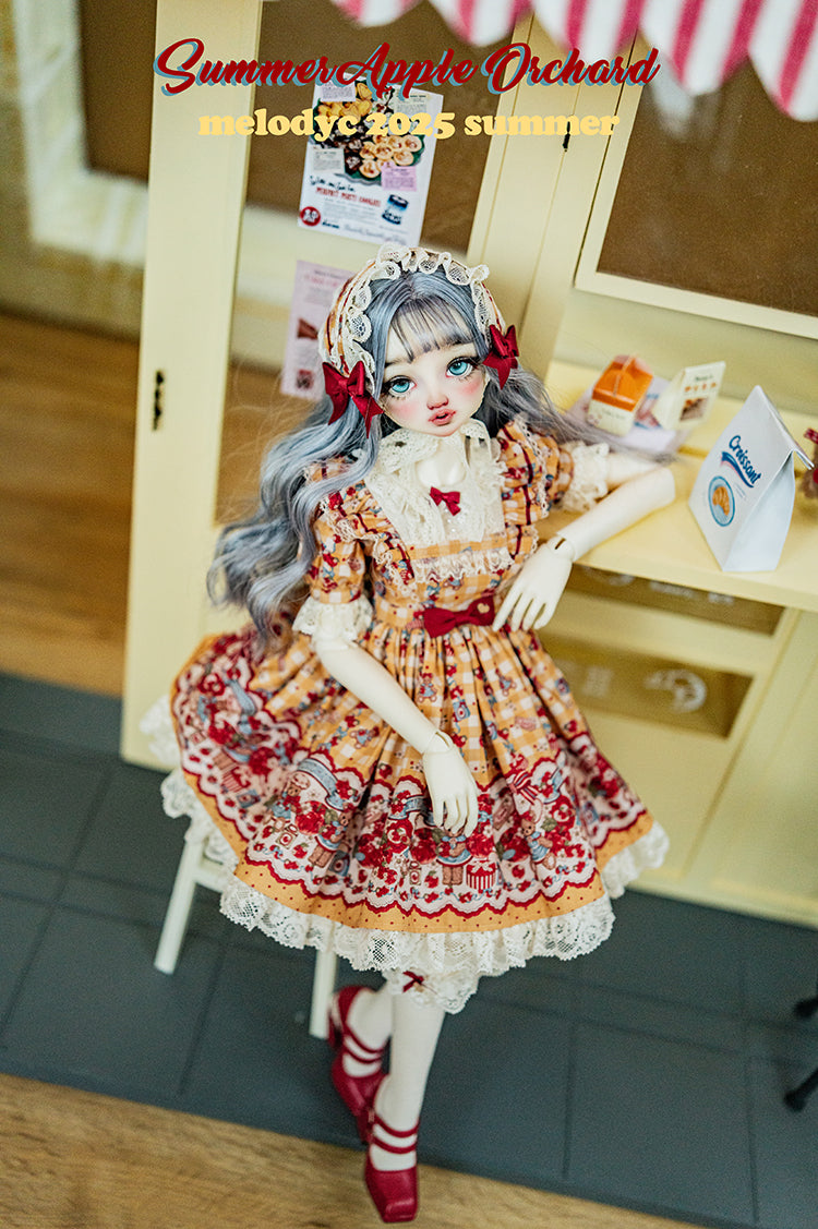 【SD13/DD/SDgr girl】 Summer Apple Orchard one-piece set
