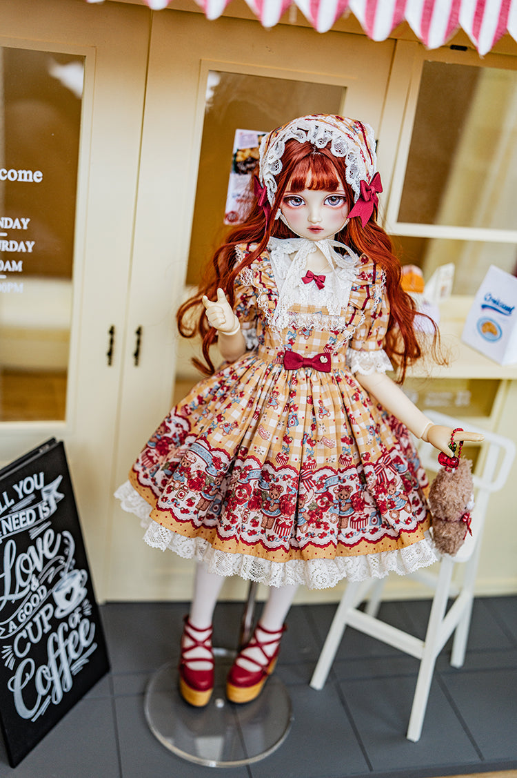 【SD13/DD/SDgr girl】 Summer Apple Orchard one-piece set