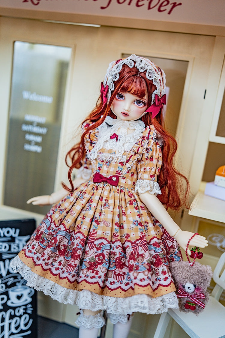 【SD13/DD/SDgr girl】 Summer Apple Orchard one-piece set