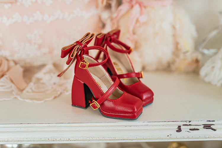 【1/3girl heel foot＆DD】Mary Jane Shoes 4.0