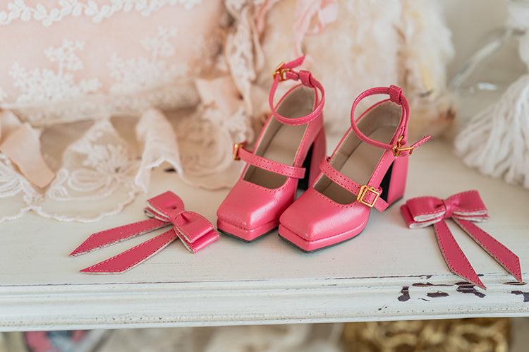 【1/3girl heel foot＆DD】Mary Jane Shoes 4.0