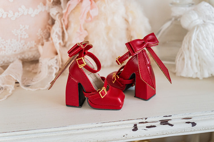 【1/4doll heel foot＆MDD】Mary Jane Shoes 4.0