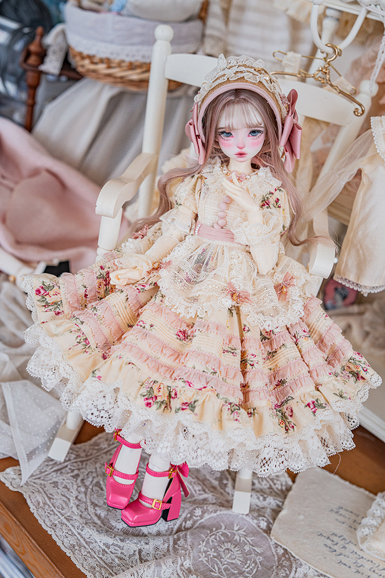 【1/4doll heel foot＆MDD】Mary Jane Shoes 4.0