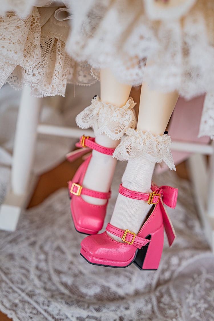 【1/4doll heel foot＆MDD】Mary Jane Shoes 4.0