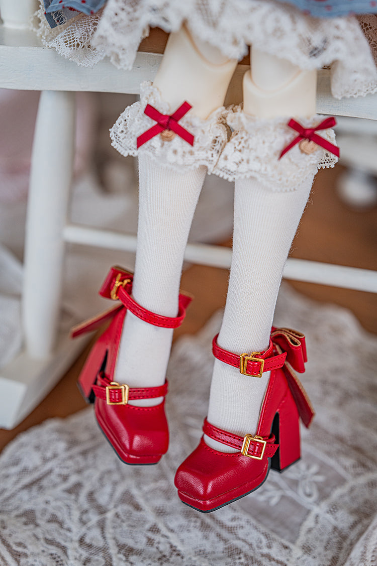 【1/4doll heel foot＆MDD】Mary Jane Shoes 4.0