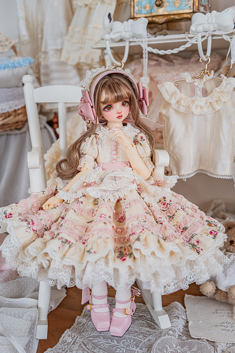 【1/4 doll moveable foot/MDD】Mary Jane Shoes 4.0