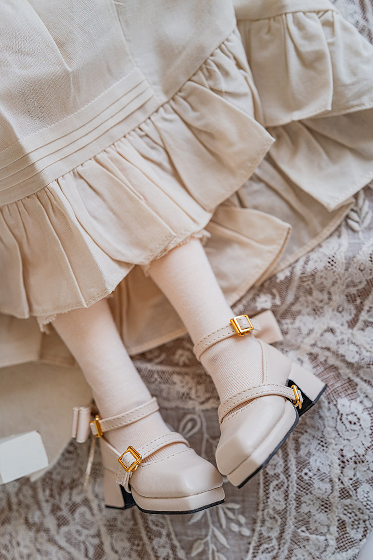 【1/4 doll moveable foot/MDD】Mary Jane Shoes 4.0